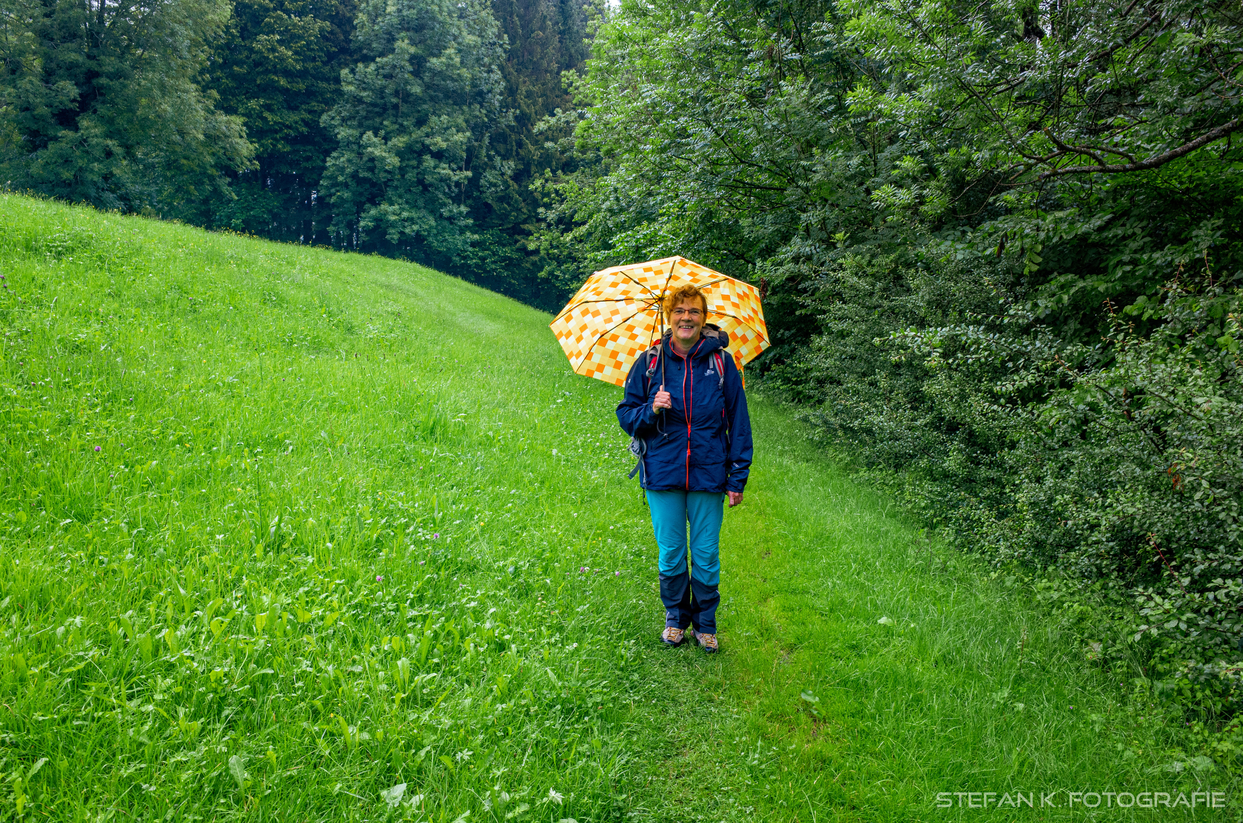 Angefeuchtelt aber zufrieden